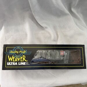 Weaver 3 Bay Offset Coal Car Reading Railroad #60144 3-Rail O Gauge U3906‎